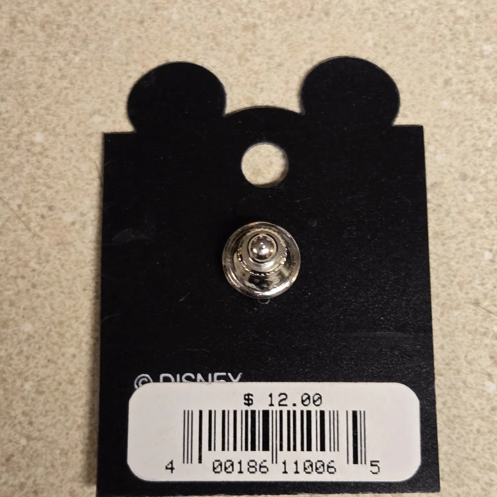 Walt Disney World Sterling Silver Mickey Mouse Pin